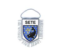 Akachafactory Fanion Mini Drapeau Pays Voiture Decoration Souvenir Blason France sete