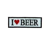 Akachafactory Patch ecusson Brode Backpack i Love Biere Beer Biker Moto thermocollant Motard