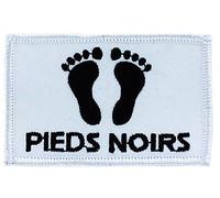 Akachafactory Patch écusson brodé Drapeau Pieds Noirs thermocollant Insigne Blason