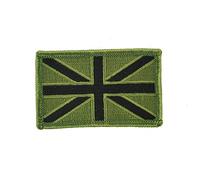 Akachafactory Patch ecusson Brode thermocollant Drapeau UK Anglais Royaume uni Airsoft Camo r2