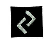 Akachafactory Patch ecusson Brode thermocollant Viking Odin Sorcellerie Rune Alphabet Harvest