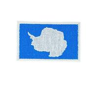 Akachafactory Patch ecusson Drapeau thermocollant Backpack antartique pôle Nord