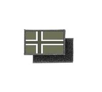 Akachafactory Patch ecusson Imprime Camo Camouflage Badge Drapeau Norvege norvegien