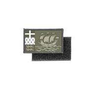 Akachafactory Patch ecusson Imprime Camo Camouflage Badge Drapeau Saint Pierre et Miquelon