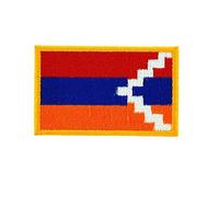 Akachafactory Patch Haut-Karabagh ecusson Drapeau Backpack artsak thermocollant Karabakh
