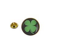 Akachafactory pins pin Badge pin's cocarde Motard Chance Biker treffle Quatre Feuille r1