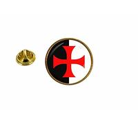 Akachafactory pins pin Badge pin's Drapeau Blason templier Chevalier r1 Rond