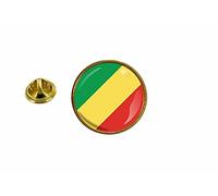 Akachafactory pins pin Badge pin's Drapeau Congo congolais Rond cocarde
