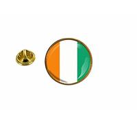Akachafactory pins pin Badge pin's Drapeau Cote D'Ivoire ivorien Rond cocarde