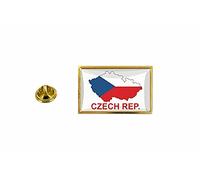 akachafactory pins pin Badge pin's Drapeau Pays Carte CZ Republique tcheque