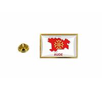 akachafactory pins pin Badge pin's Drapeau Pays Carte departement AUDE
