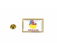 akachafactory pins pin Badge pin's Drapeau Pays Carte departement Cote d'or