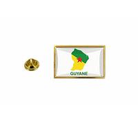 Akachafactory pins pin Badge pin's Drapeau Pays Carte departement guyane