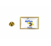 akachafactory pins pin Badge pin's Drapeau Pays Carte departement isere