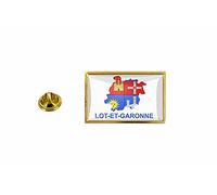 Akachafactory pins pin Badge pin's Drapeau Pays Carte departement lot et garonne