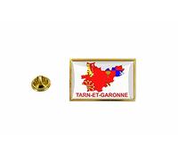 akachafactory pins pin Badge pin's Drapeau Pays Carte departement tarn garonne