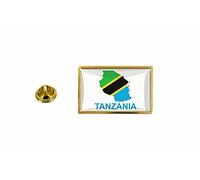 Akachafactory pins pin Badge pin's Drapeau Pays Carte Eat Tanzanie