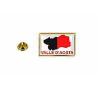 akachafactory pins pin Badge pin's Drapeau Pays Carte Italie Valle Vallee Aosta aoste