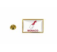 Akachafactory pins pin Badge pin's Drapeau Pays Carte MC Monaco