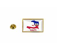 akachafactory pins pin Badge pin's Drapeau Pays Carte RH Haiti