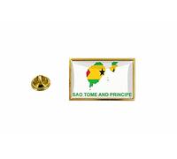 akachafactory pins pin Badge pin's Drapeau Pays Carte STP sao Tome Principe