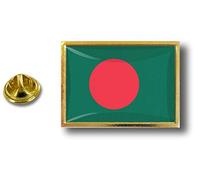 Akachafactory pins pin Badge pin's Metal avec Pince Papillon Drapeau Bangladesh
