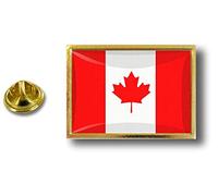 Akachafactory pins pin Badge pin's Metal avec Pince Papillon Drapeau Canada Canadien CDN