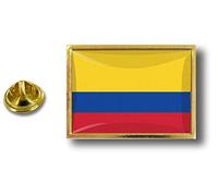 Akachafactory pins pin Badge pin's Metal avec Pince Papillon Drapeau Colombie colombien