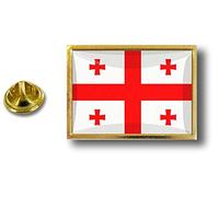 Akachafactory pins pin Badge pin's Metal avec Pince Papillon Drapeau Georgie georgien