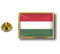 Akachafactory pins pin Badge pin's Metal avec Pince Papillon Drapeau Hongrie Hongrois