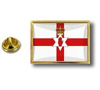 Akachafactory pins pin Badge pin's Metal avec Pince Papillon Drapeau Irlande du Nord
