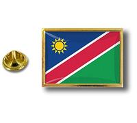 Akachafactory pins pin Badge pin's Metal avec Pince Papillon Drapeau Namibie namibien