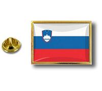 Akachafactory pins pin Badge pin's Metal avec Pince Papillon Drapeau slovenie Slovene