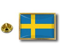 Akachafactory pins pin Badge pin's Metal avec Pince Papillon Drapeau Suede suedois