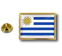 Akachafactory pins pin Badge pin's Metal avec Pince Papillon Drapeau Uruguay uruguayen