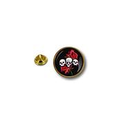 Akachafactory pins pin Badge pin's Metal Biker Motard Biker Tete de Mort r10