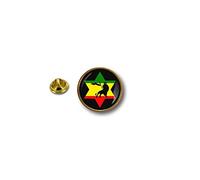 Akachafactory pins pin Badge pin's Metal Biker Motard Drapeau Rasta Reggae Lion