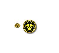 Akachafactory pins pin Badge pin's Metal Biker Motard Outbreak Biohazard Zombie r1