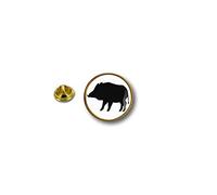 Akachafactory pins pin Badge pin's Metal Biker Motard Sanglier Chasseur Veste
