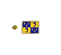 Akachafactory pins pin Badge pin's Metal Broche Pince Papillon Drapeau Dauphine