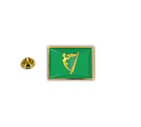 Akachafactory pins pin Badge pin's Metal Broche Pince Papillon Drapeau Irlande Harpe