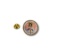 Akachafactory pins pin Badge pin's Metal Broche Pince Papillon Drapeau Jesus chretien Christ F