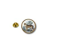 Akachafactory pins pin Badge pin's Metal Broche Pince Papillon Drapeau Renard Fox