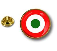 Akachafactory pins pin Badge pin's Metal Button Drapeau cocarde air Force Militaire Italie