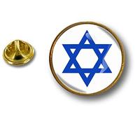 Akachafactory pins pin Badge pin's Metal Button Drapeau Israel Etoile de David