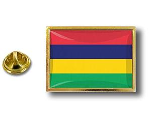 Akachafactory pins pin Badge pin's Metal Drapeau ile Maurice Mauritius mauricien