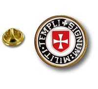 Akachafactory pins pin Badge pin's Metal Drapeau templier Knights Templar Croix de Malte r6