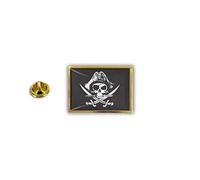 Akachafactory pins pin Badge pin's Metal epoxy avec Pince Papillon Drapeau Pirate ref 2