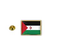 Akachafactory pins pin Badge pin's Metal epoxy avec Pince Papillon Drapeau Sahara