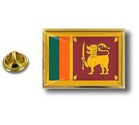 Akachafactory pins pin Badge pin's Metal Pince Papillon Drapeau sri Lanka sri lankais